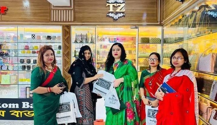 মাসব্যাপী নারী উদ্যোক্তা মেলা চলছে গাঙ্গিনারপাড় গৌরহরি টাওয়ার এ