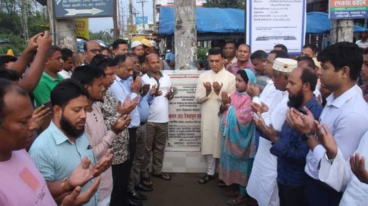 মসিকের প্রায় সাড়ে ৩ কি.মি. সড়কের উদ্বোধন করেছেন মেয়র
