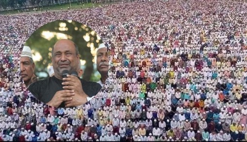 লাখো মানুষের ভালোবাসায় সিক্ত হলেন অধ্যক্ষ মতিউর রহমান স্যার