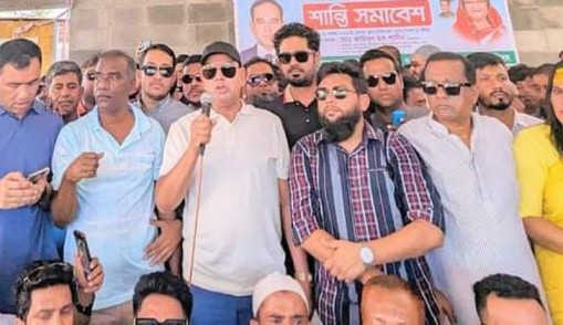 ময়মনসিংহে সকল অপশক্তি রুখতে প্রস্তুত আমিনুল হক শামীম